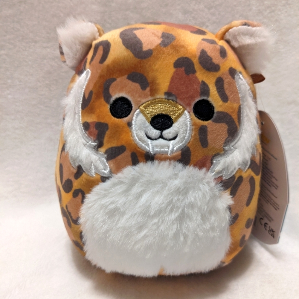 Squishmallows NWT Cherie the Sabertooth Tiger